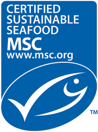 MSC certified seafood 