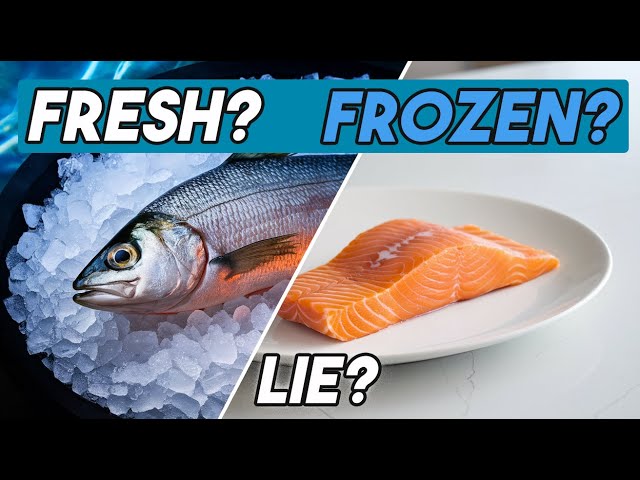 fresh seafood vs frozen